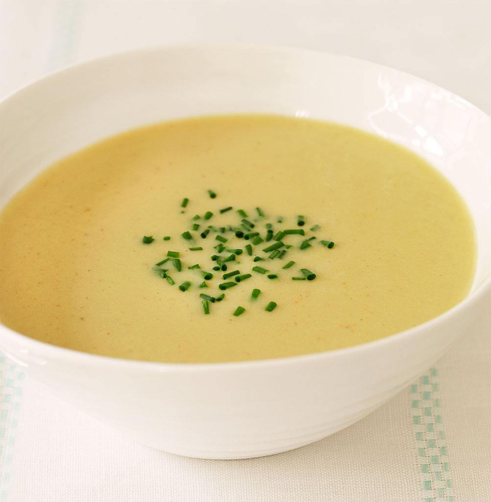 Curried parsnip soup