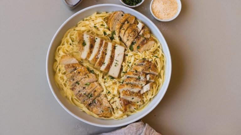 Chicken fettuccine alfredo recipe without heavy cream