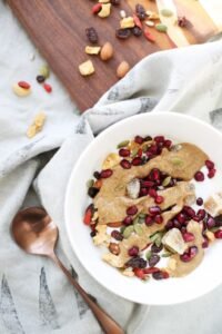 Almond Butter Superfood Yogurt Bowl