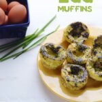 Pesto and onion add a flavorful punch making these egg muffins the perfect recipe for a week of breakfasts or protein packed snacks.