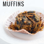 I promise you’ll be too amazed about how moist and chocolatey these pumpkin muffins are, to miss the flour.