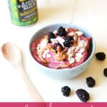 Raspberry Cherry Coconut Smoothie Bowl