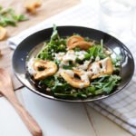 Apple and Goat Cheese Arugula Salad