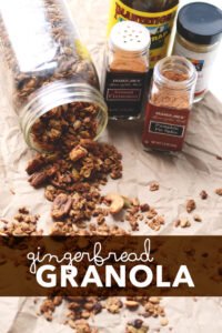 Gingerbread Granola