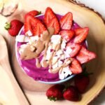 Mango Dragon fruit Smoothie Bowl