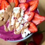 Mango Dragon fruit Smoothie Bowl