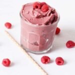 Tart juicy raspberries and sweet mango blend together smoother than a Jay Z and Beyonce song in this spring time smoothie.